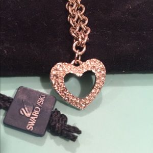 EVERYTHING GO🎉Swarovski💖 Crystal Heart Necklace